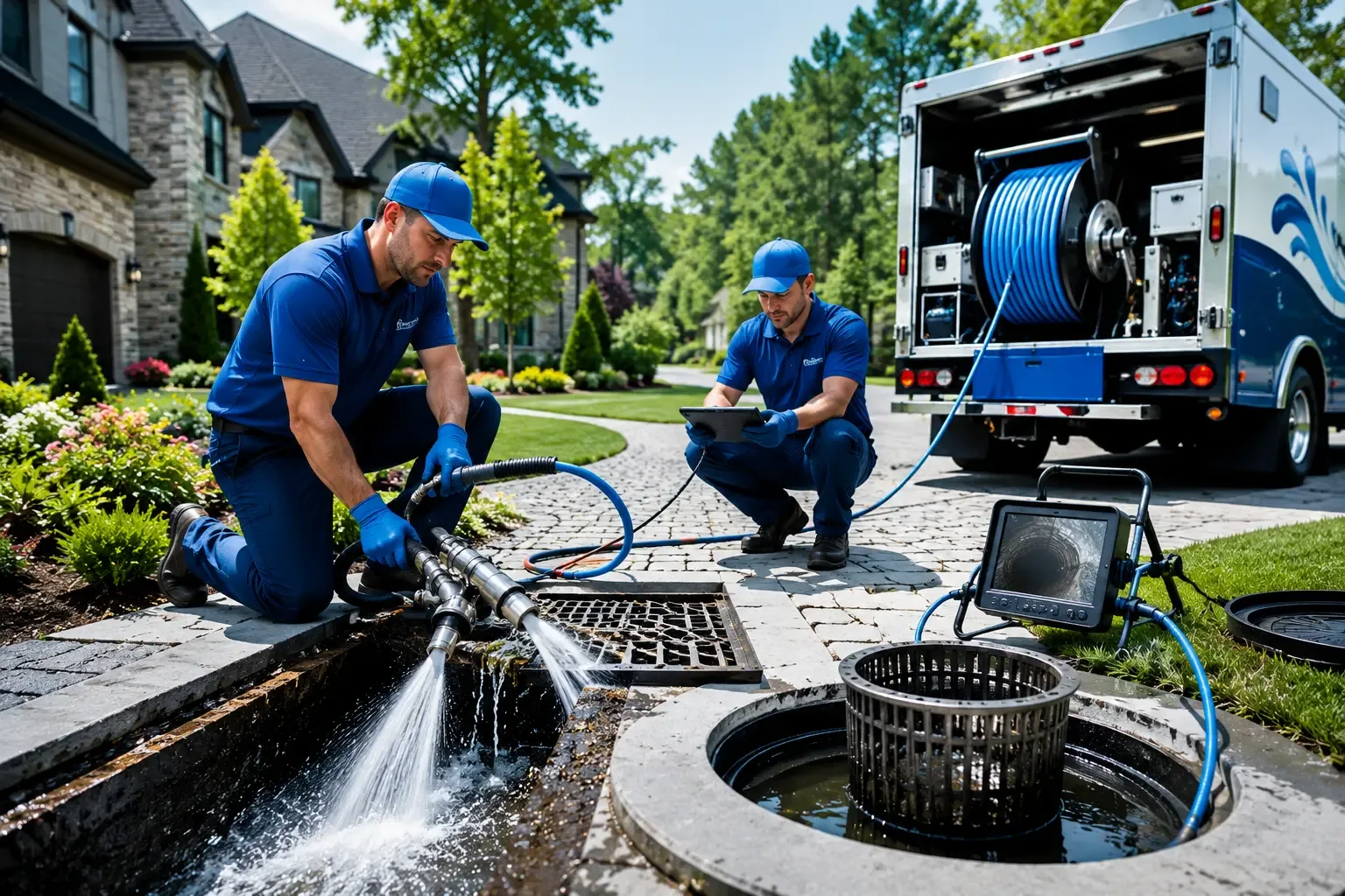 Local outdoor drain cleaning professionals in Sully, IA